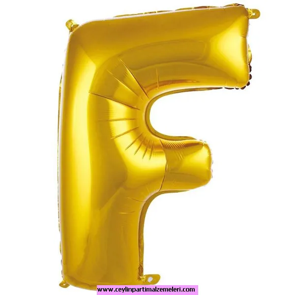 F Gold Folyo Balon